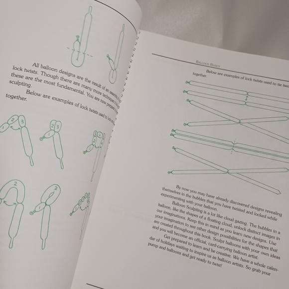 BALLOON ANIMALS: 1998 Captain Visual's Big Book Of Balloon Art. - Picture 11 of 12